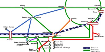 Yokohama line peta